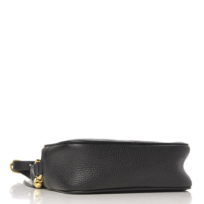 Gucci Pebbled Calfskin Mini Soho Disco Bag Black 4 of 9
