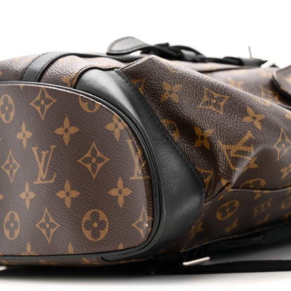 Louis Vuitton Monogram Macassar Christopher PM Backpack 9 of 12
