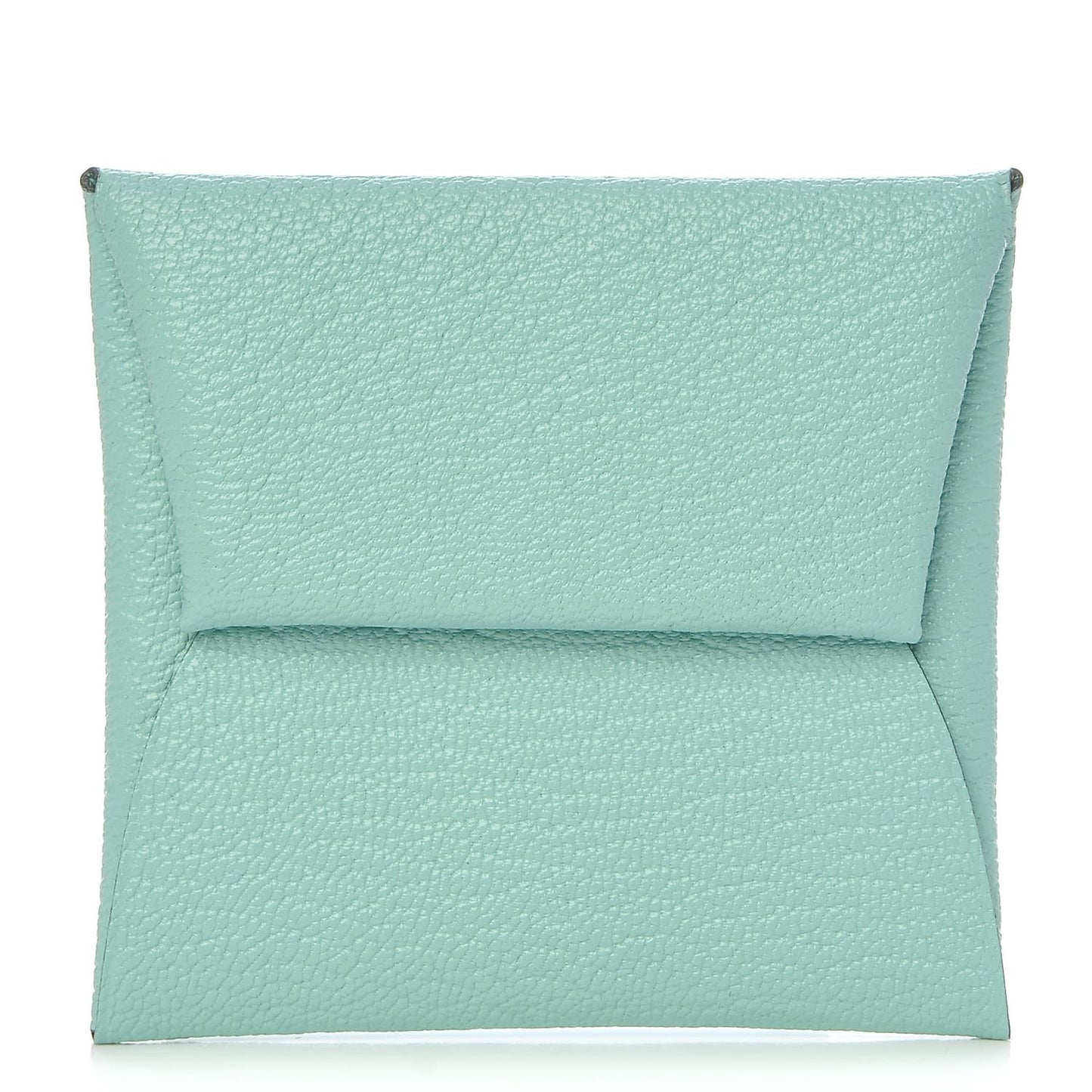 Chevre Mysore Bastia Coin Purse Aqua
