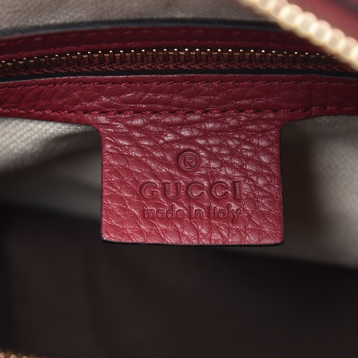 Gucci Monogram Cellarius Calfskin Vintage Web Medium Boston Beige Ebony Soft Burgundy Peonia Flower 7 of 10