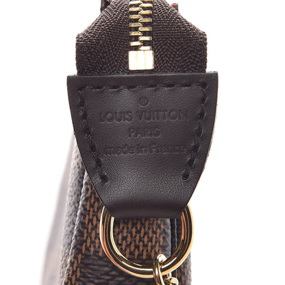 Louis Vuitton Damier Ebene Mini Pochette Accessories 7 of 8