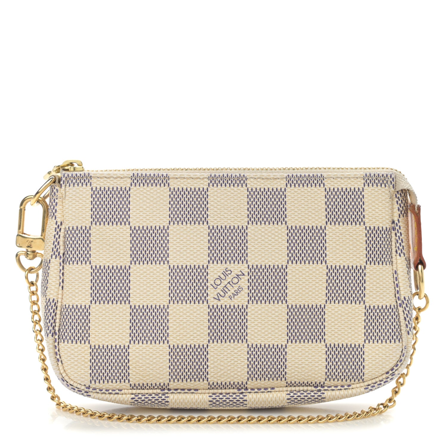 Louis Vuitton Damier Azur Mini Pochette Accessories 1 of 8