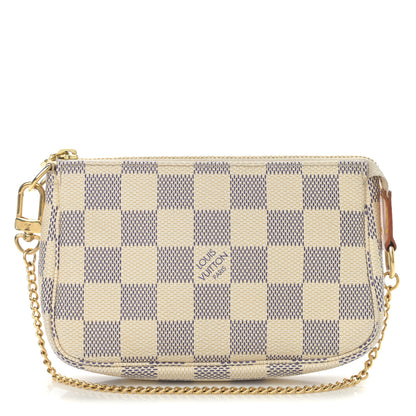 Louis Vuitton Damier Azur Mini Pochette Accessories 1 of 8