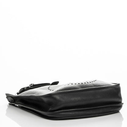 Hermes Taurillon Clemence Evelyne III GM Black 4 of 7