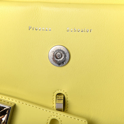 Proenza Schouler Calfskin PS11 Classic Shoulder Bag Lemon 19 of 21