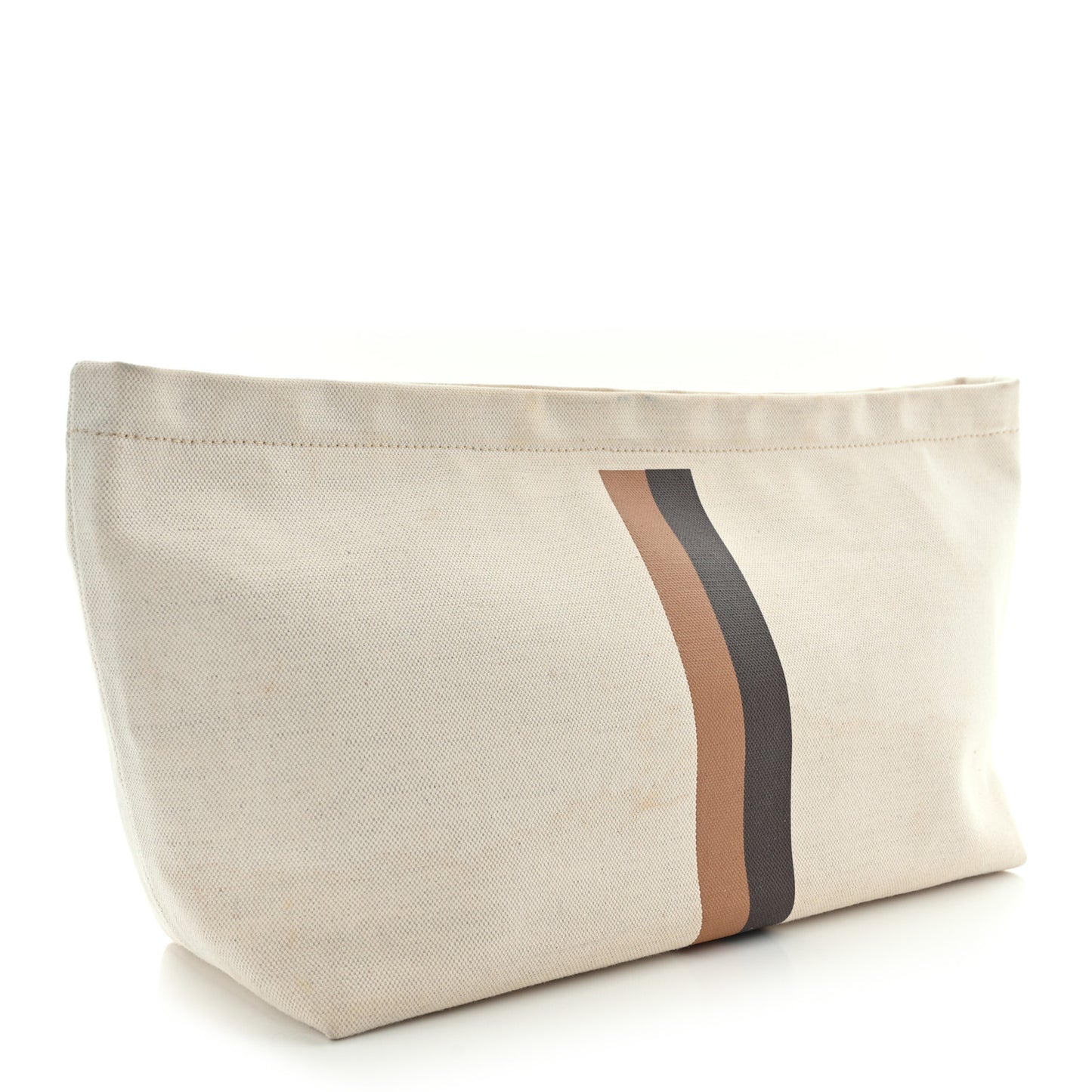 Canvas Necessaire Organizer Pouch Off White