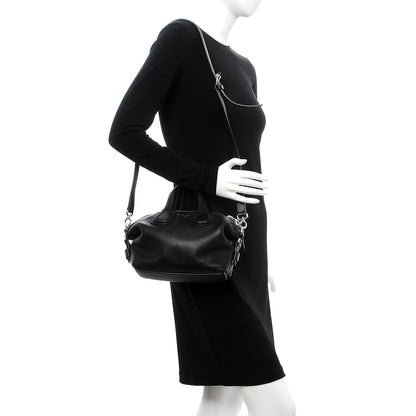 Givenchy Waxed Calfskin Micro Nightingale Black 2 of 9
