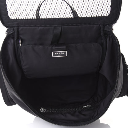 Prada Re-Nylon Saffiano Pet Carrier Backpack Black 4 of 9