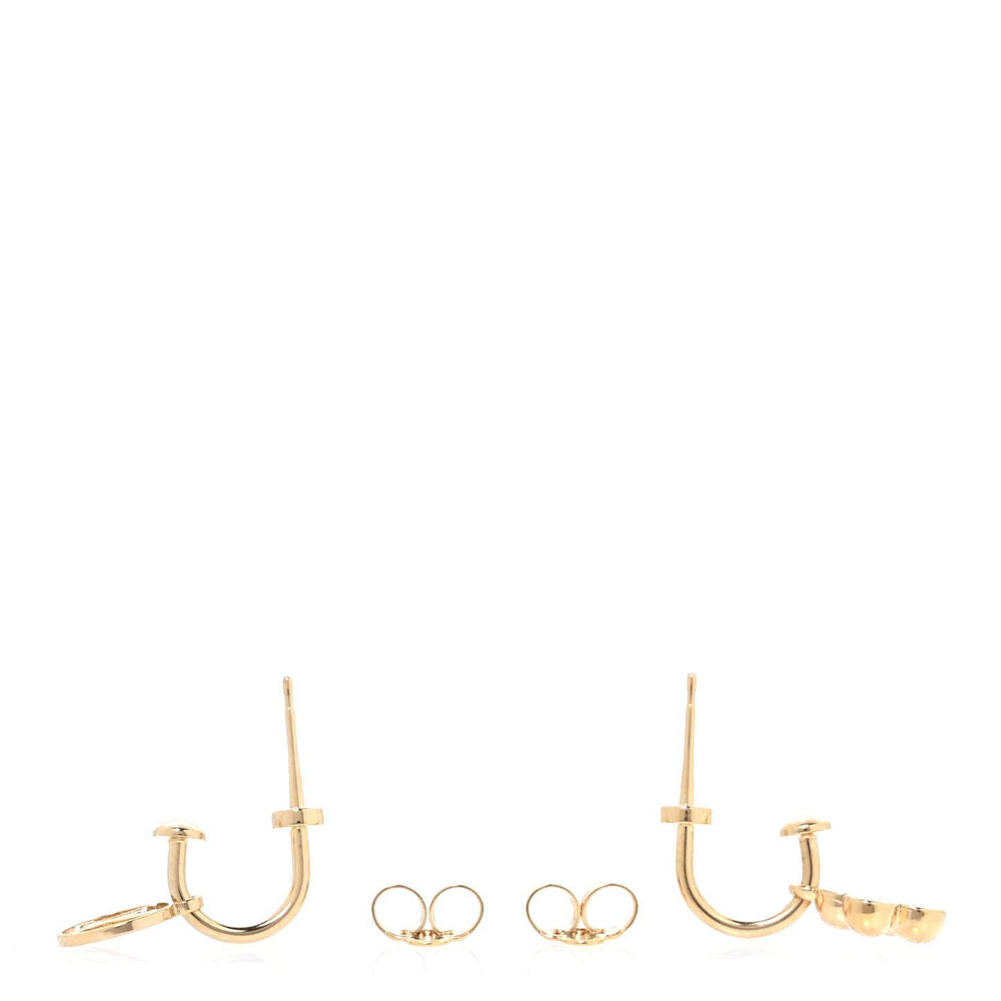 Brass Blooming Earrings Gold