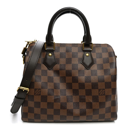 Louis Vuitton Damier Ebene Speedy Bandouliere 25 1 of 10
