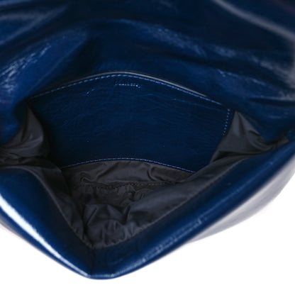 Mulberry Smooth Glossy Nappa Pillow Quilted Little Softie Bag Sapphire 5 of 8