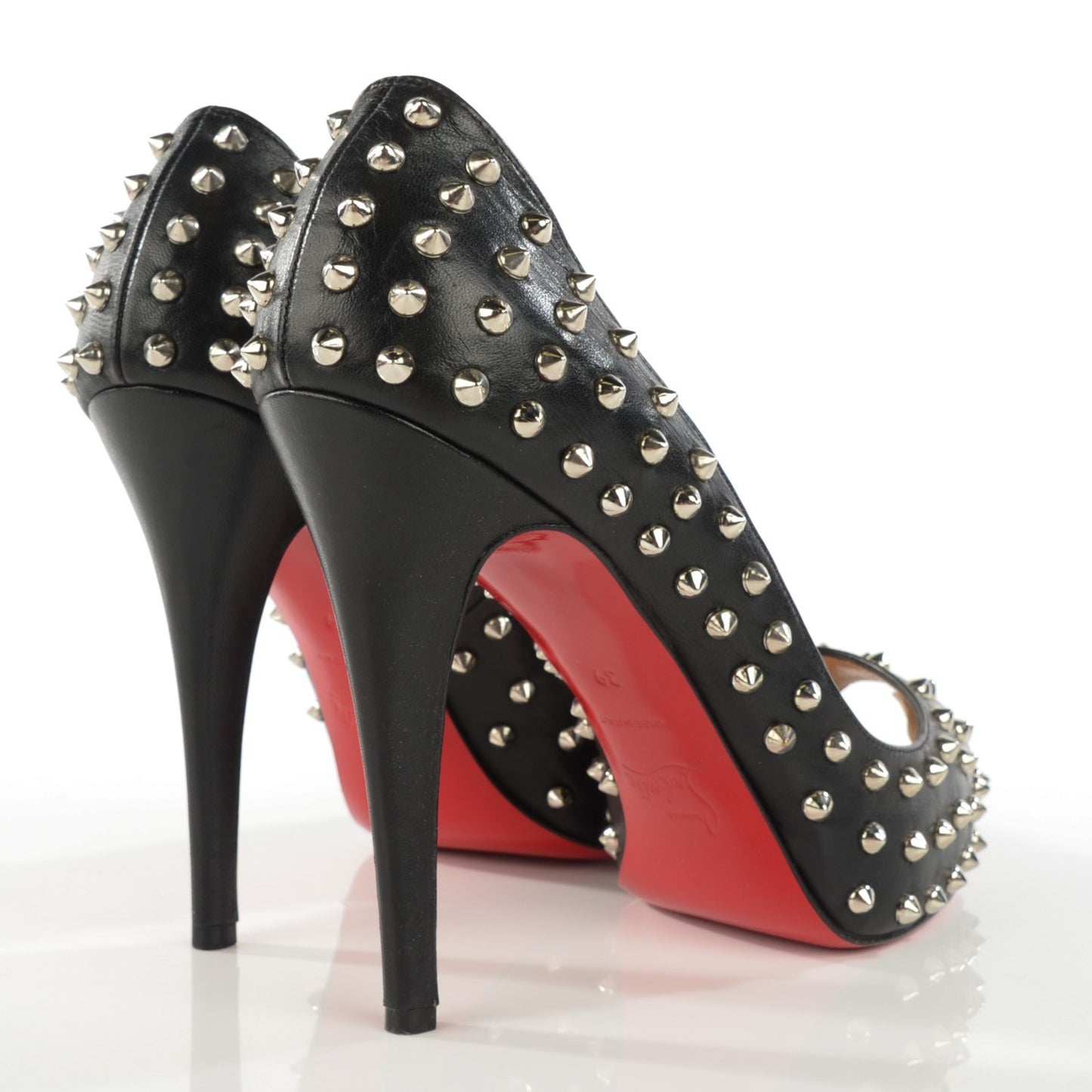 Nappa Very Prive Spikes 120 Pumps 39 Black