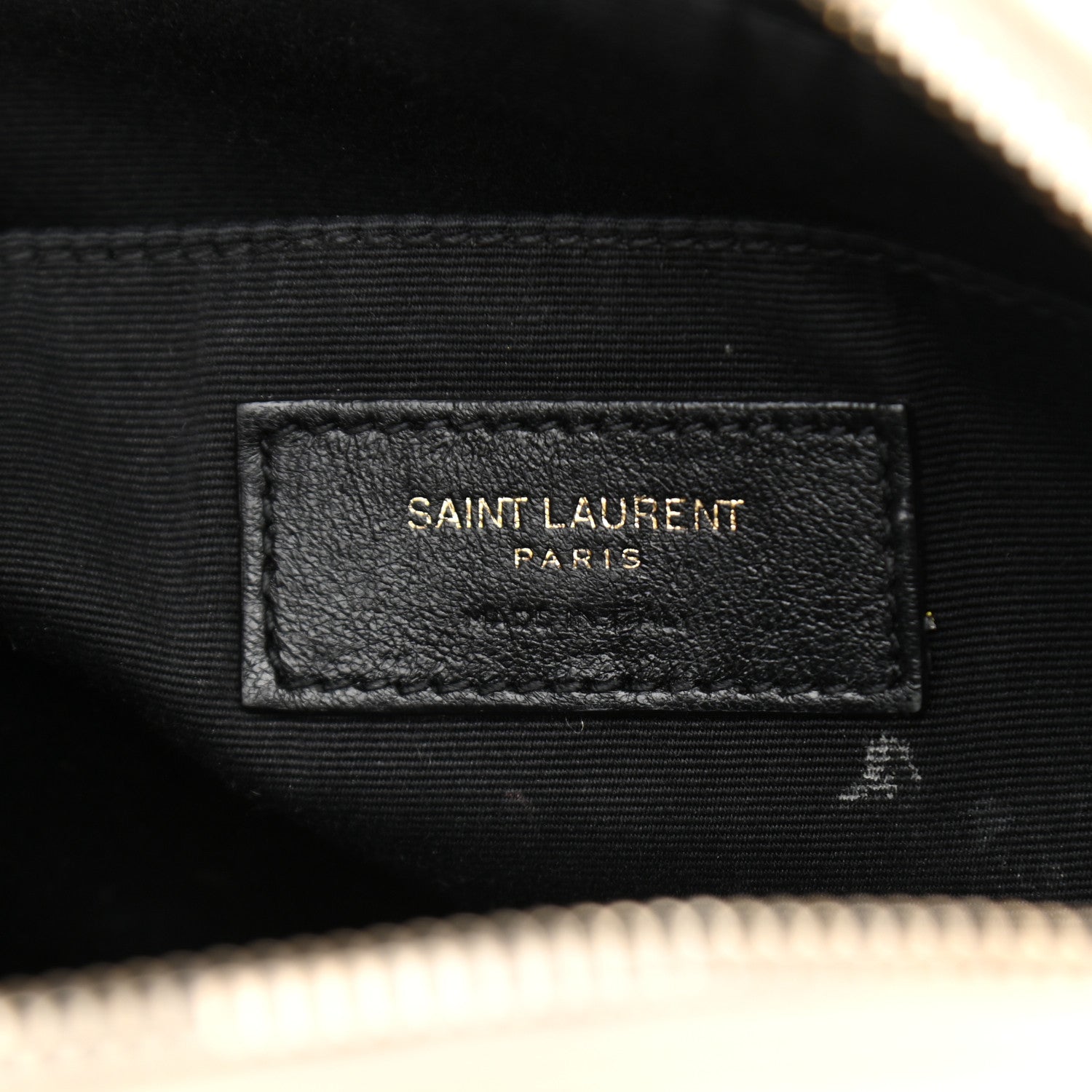 Saint Laurent Calfskin Matelasse Monogram Lou Camera Bag Crema Soft 6 of 21