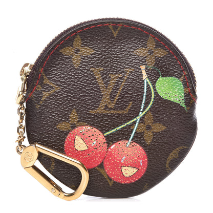 Louis Vuitton Monogram Cerises Round Coin Purse 1 of 10
