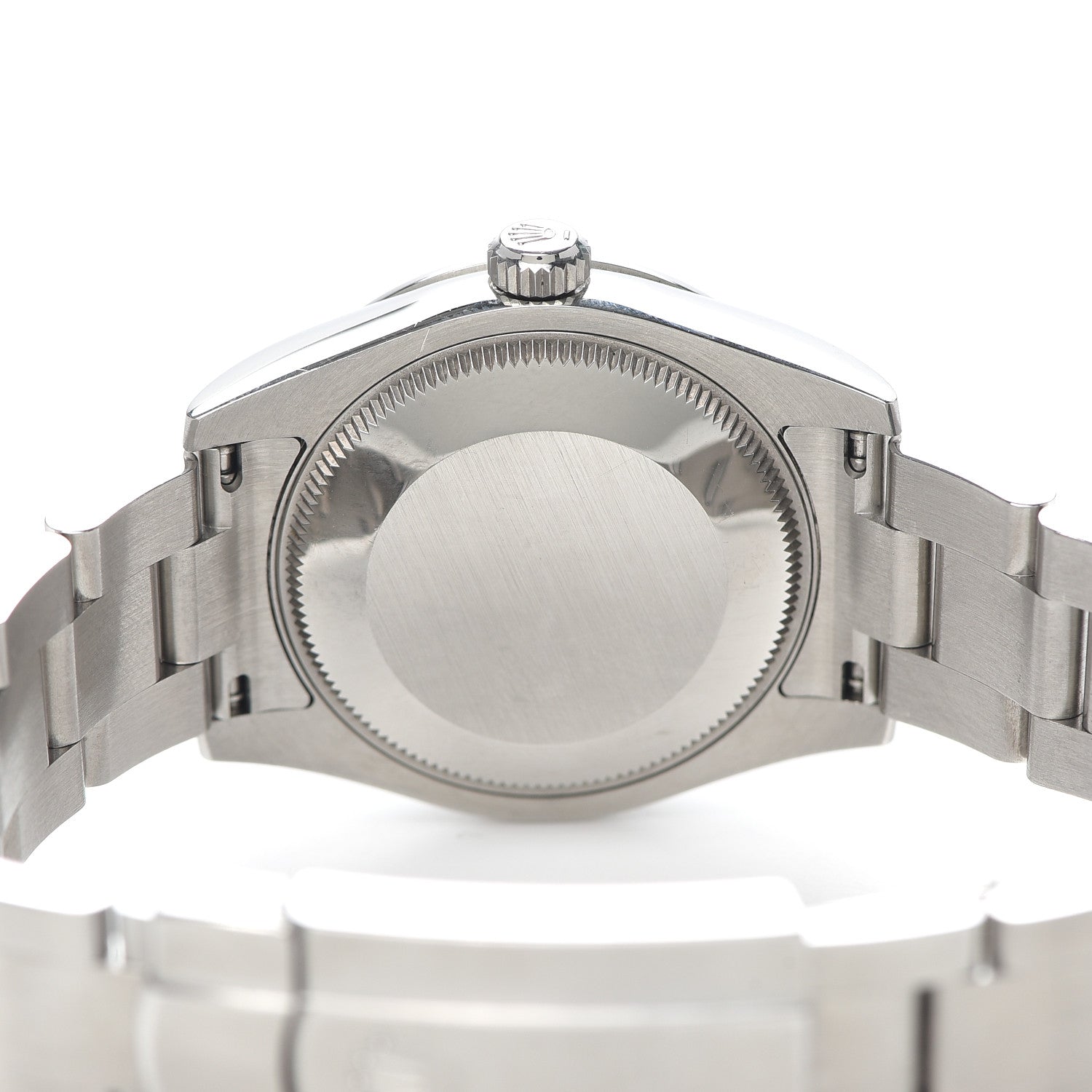 Rolex Stainless Steel 31mm Oyster Perpetual Watch Black Roman 177200 4 of 6