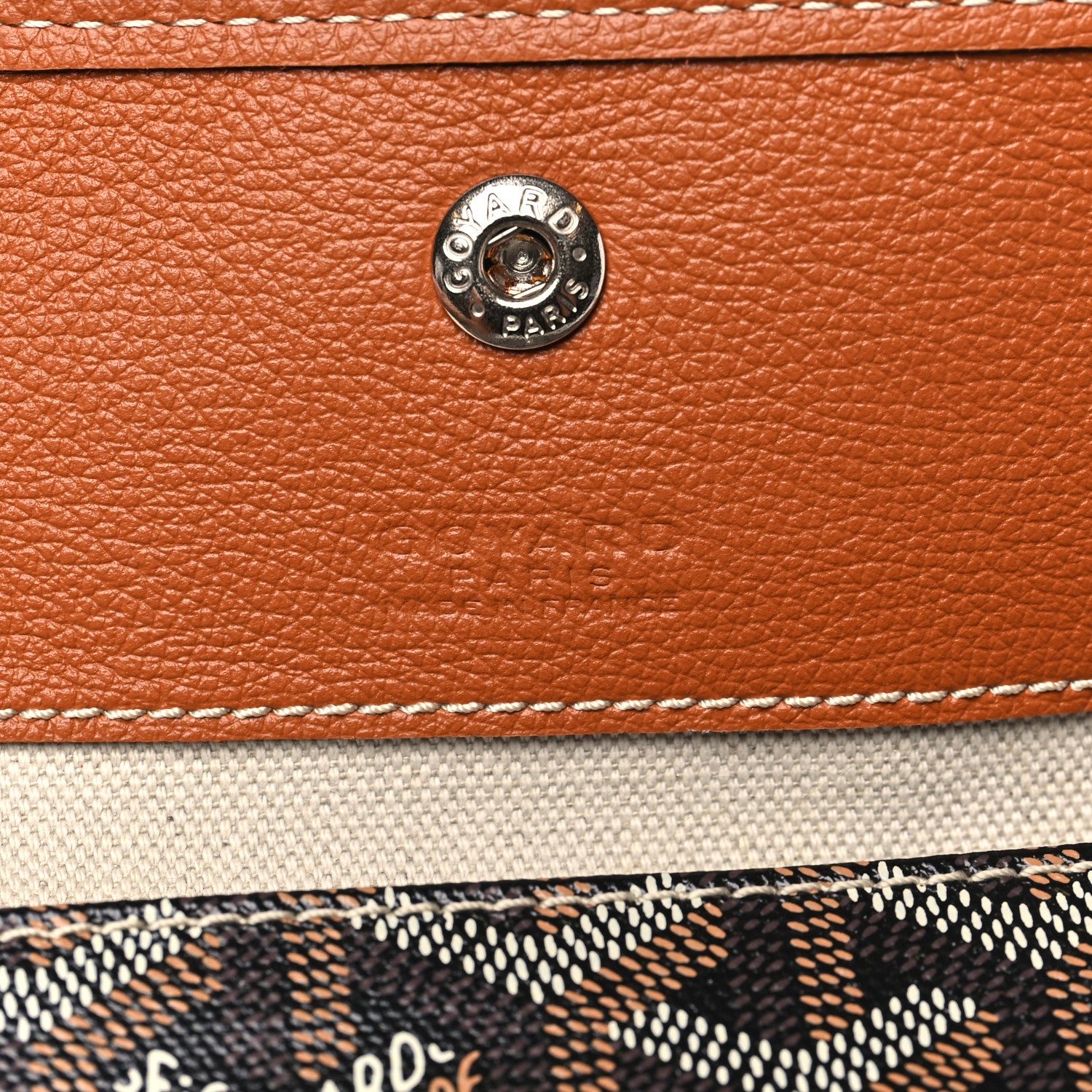 Goyard Goyardine Boheme Hobo Black Gold 7 of 10