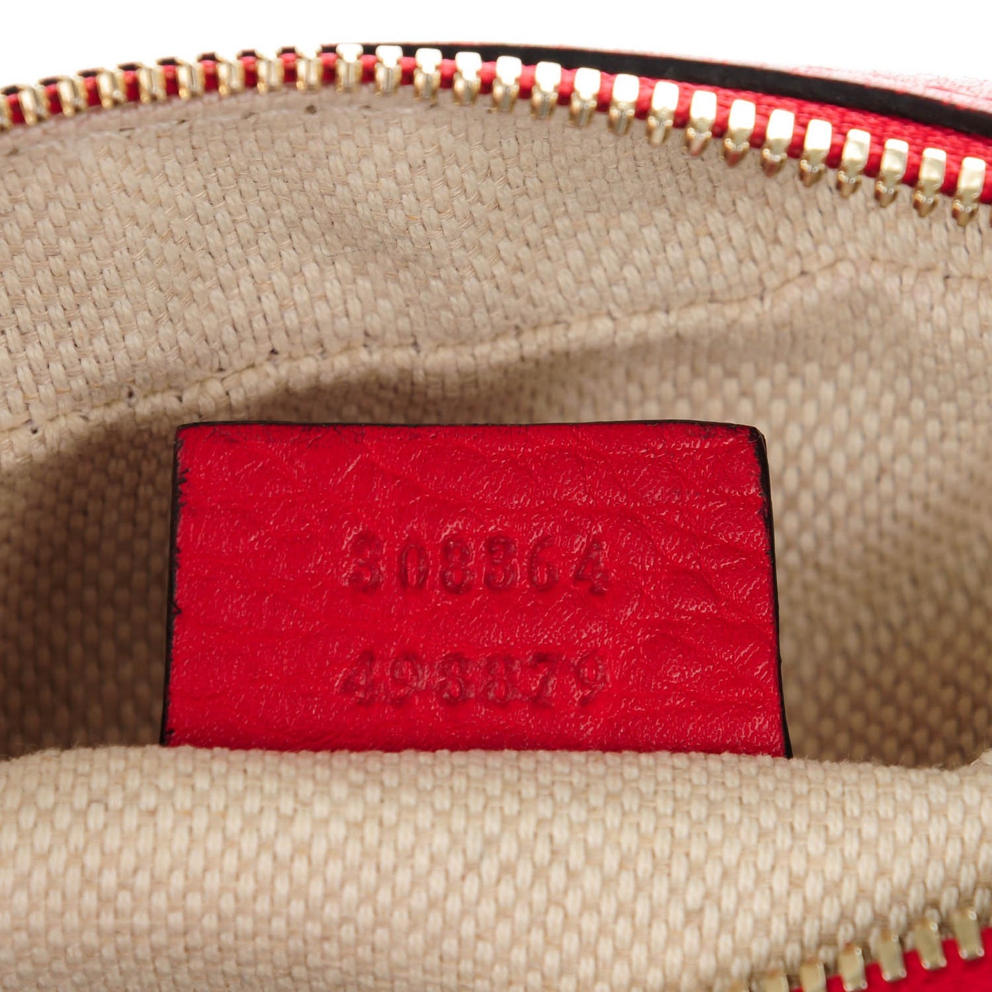 Pebbled Calfskin Small Soho Disco Bag Tabasco Red