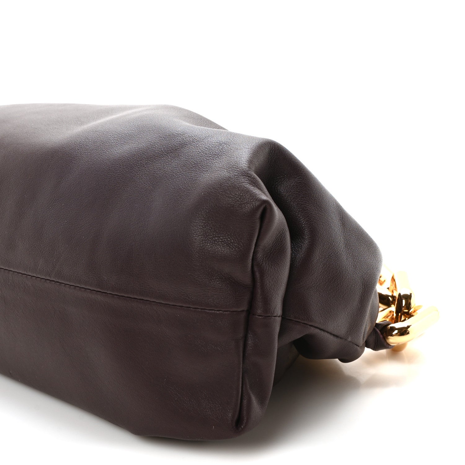 Bottega Veneta Calfskin The Pouch Chain Grape 10 of 10