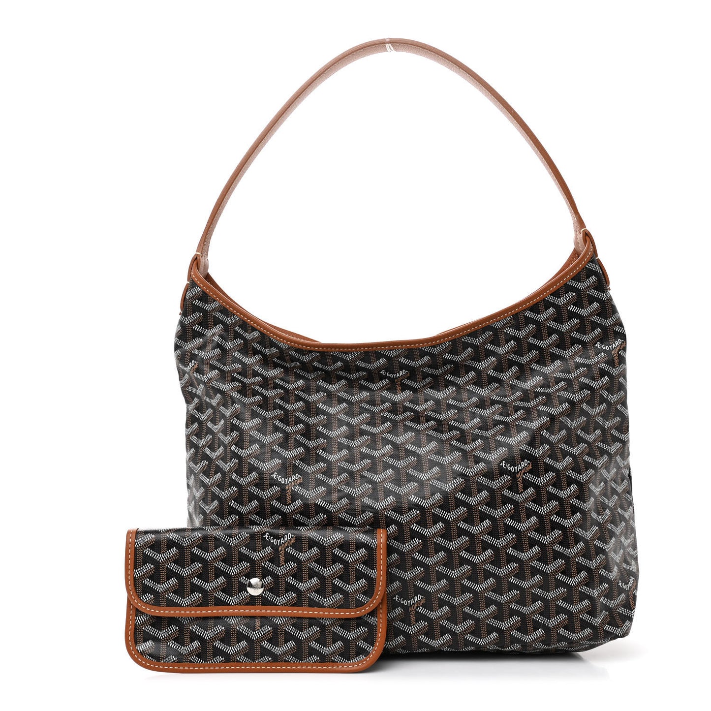Goyardine Boheme Hobo Black Gold