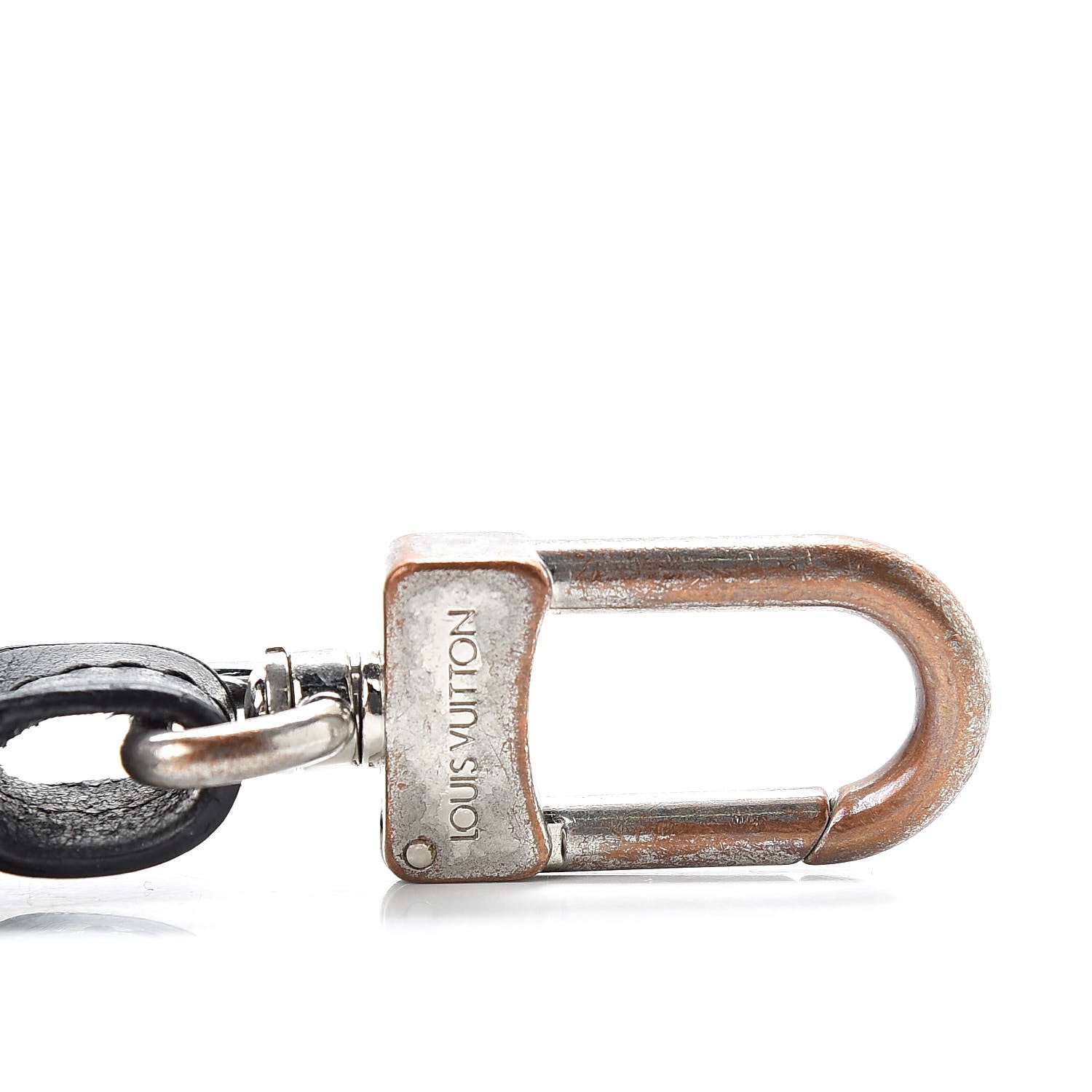 Louis Vuitton Calfskin Cloche Cles Key Holder Black 4 of 5