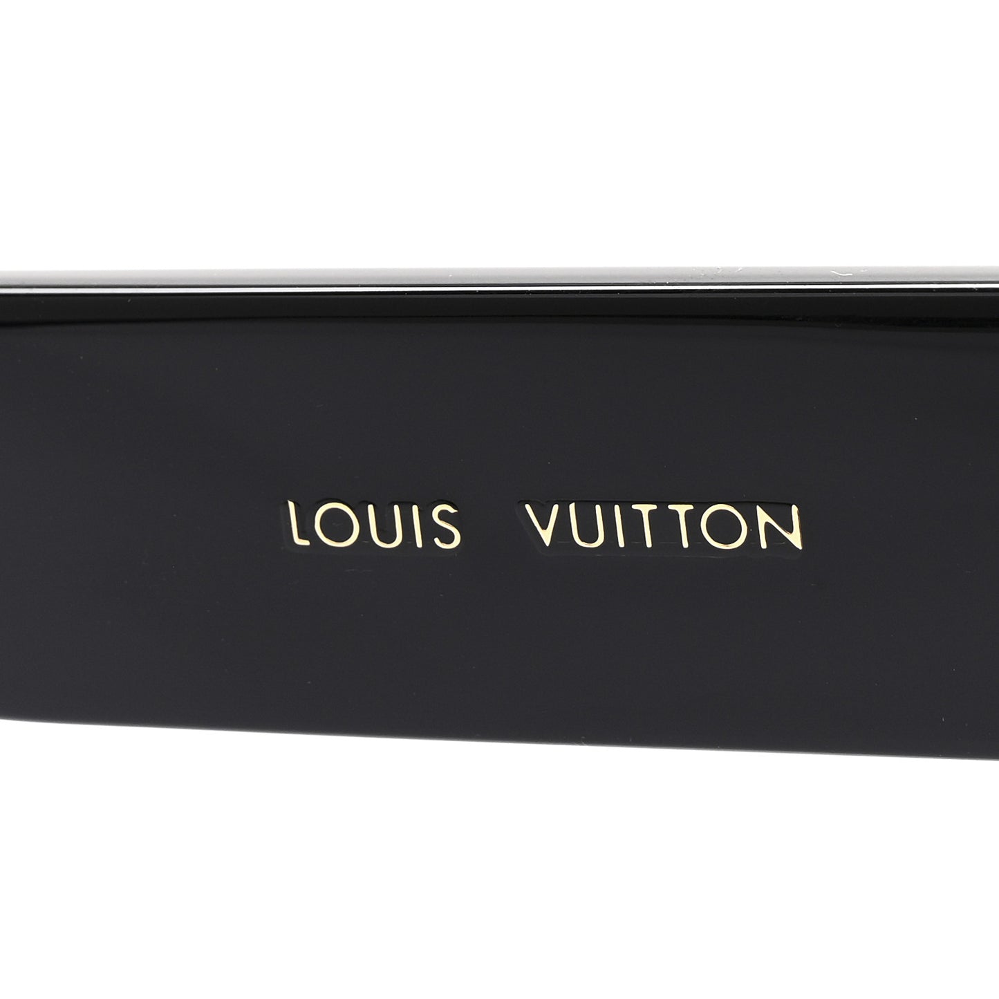 Acetate LV Circle Large Cat Eye Sunglasses Z2642U Black