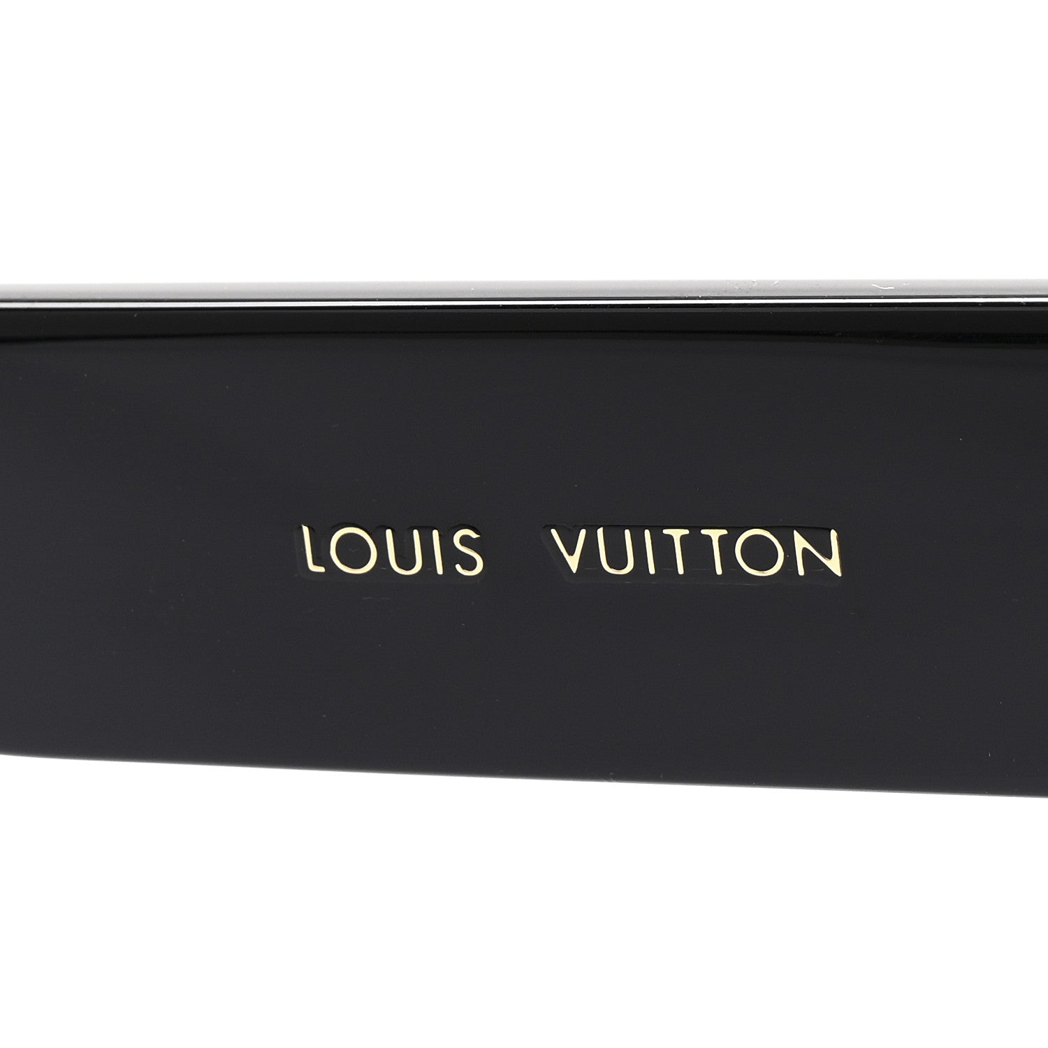 Louis Vuitton Acetate LV Circle Large Cat Eye Sunglasses Z2642U Black 5 of 7