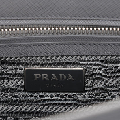 Prada Saffiano Small Galleria Double Zip Tote Marmo 7 of 9