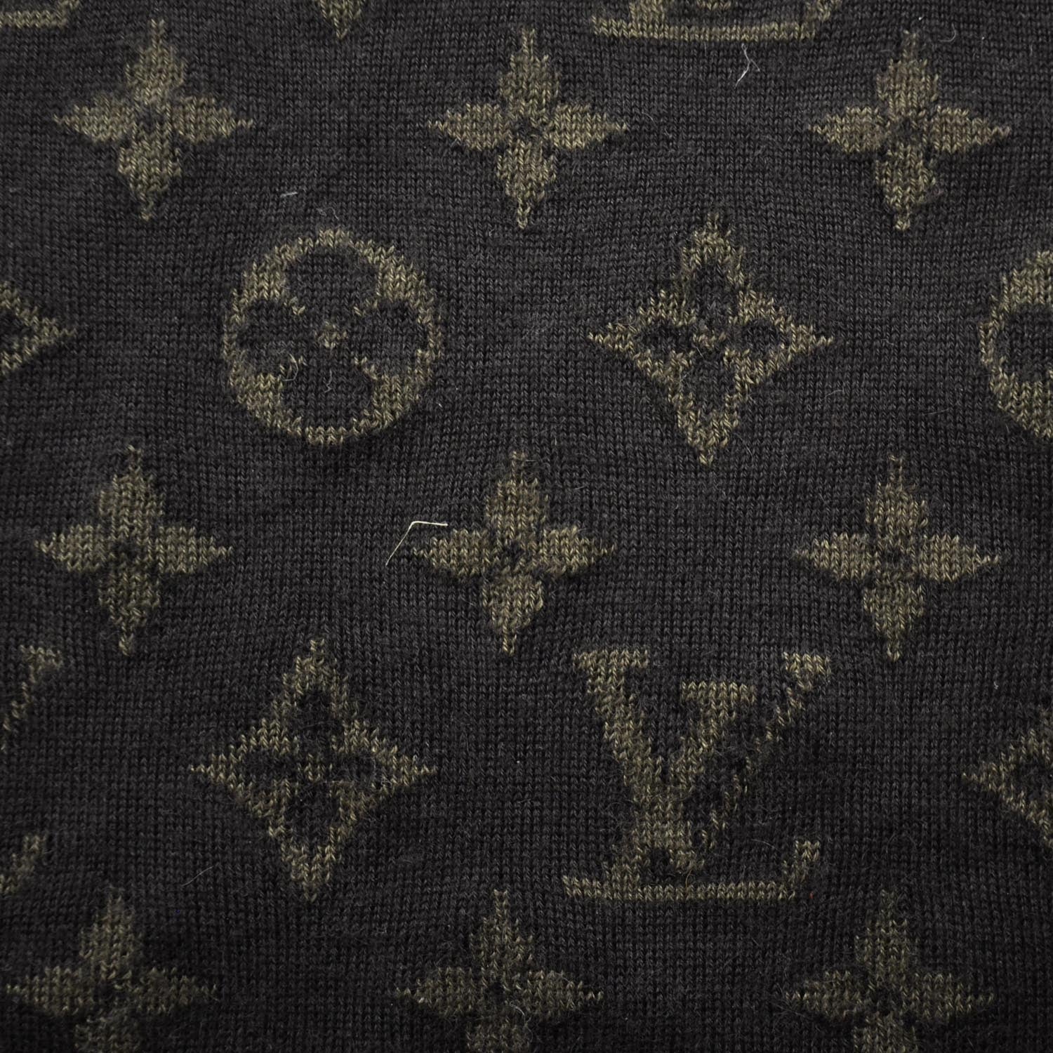 Louis Vuitton Cashmere Monogram Scarf 4 of 5