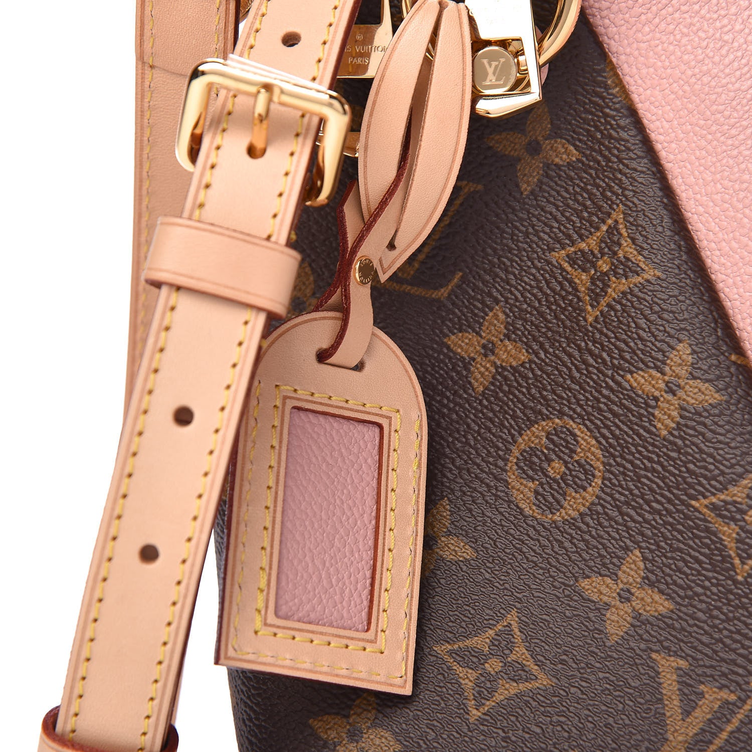 Louis Vuitton Monogram V Tote BB Rose Poudre 9 of 10