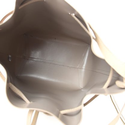 Mansur Gavriel Calfskin Mini Bucket Bag Natural 6 of 11