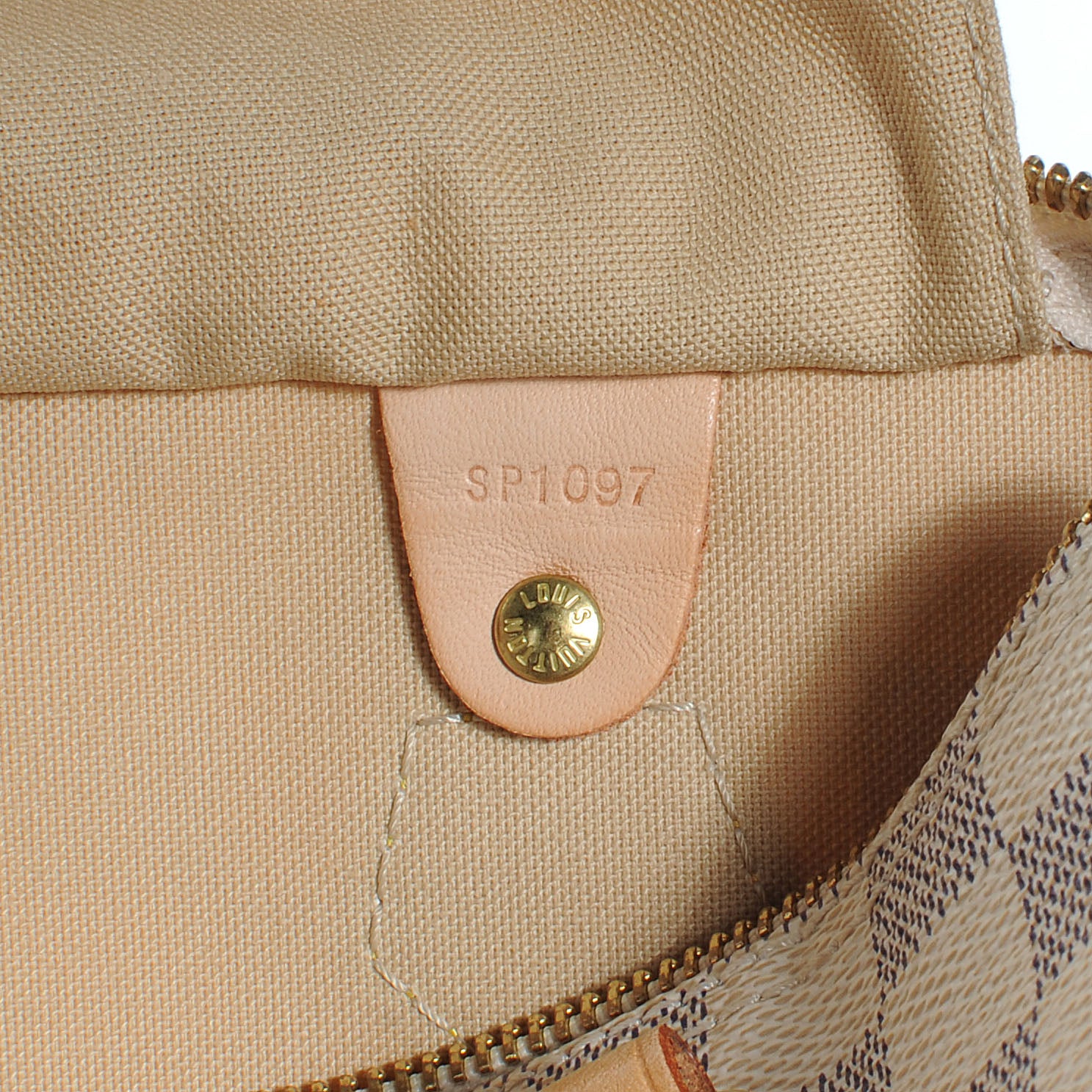 Louis Vuitton Damier Azur Speedy 25 6 of 7