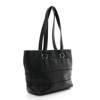 Chanel Caviar Square Stitched Tote Black 3 of 10