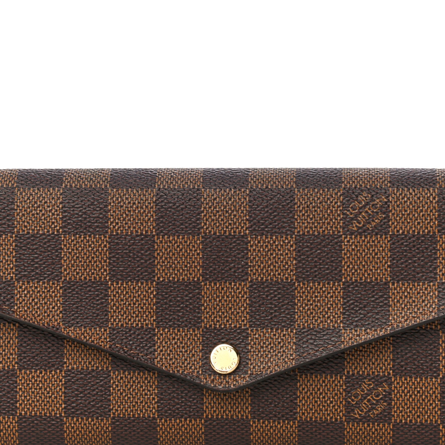 Louis Vuitton Damier Ebene Sarah Wallet NM 6 of 11