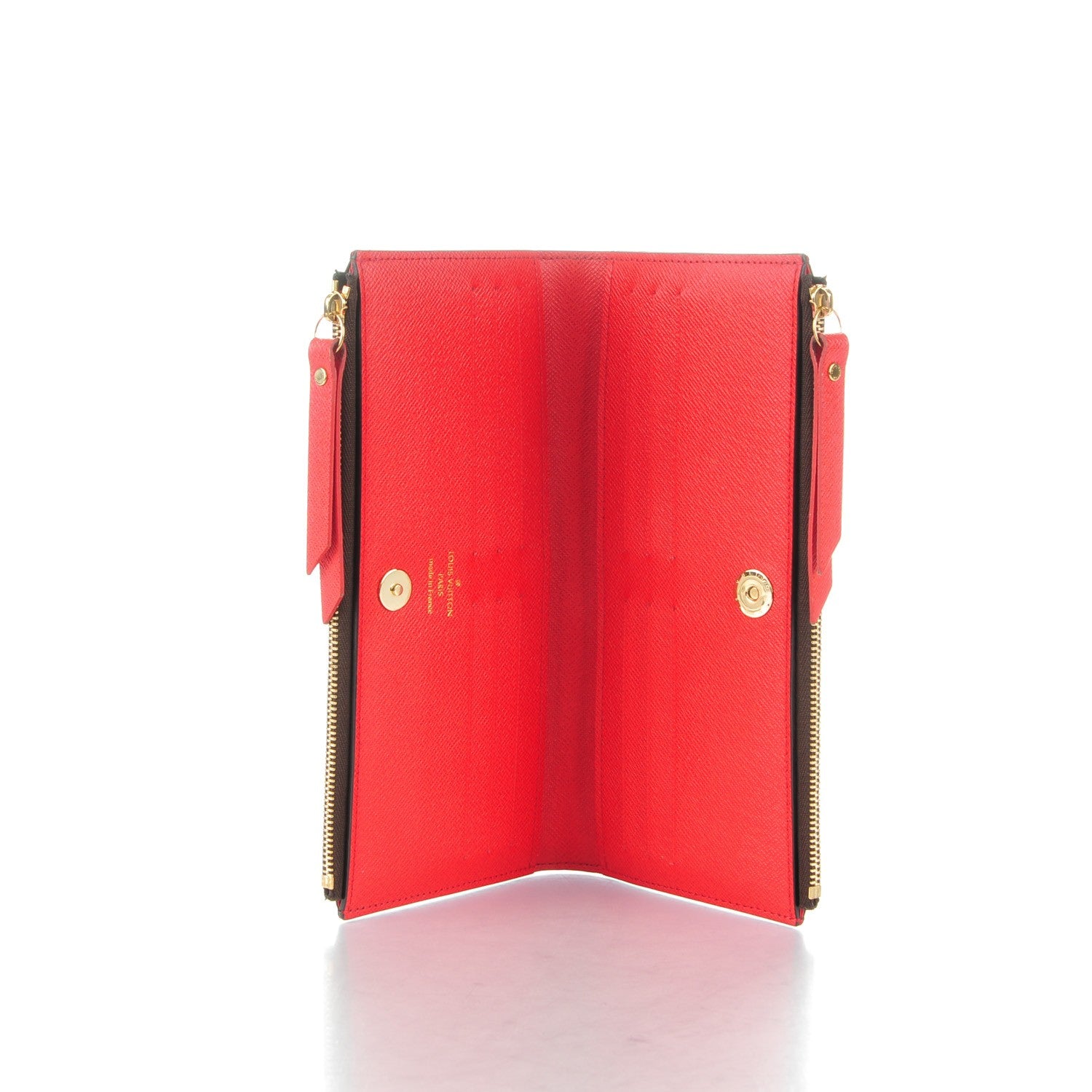 Louis Vuitton Monogram Adele Wallet Coquelicot 5 of 7