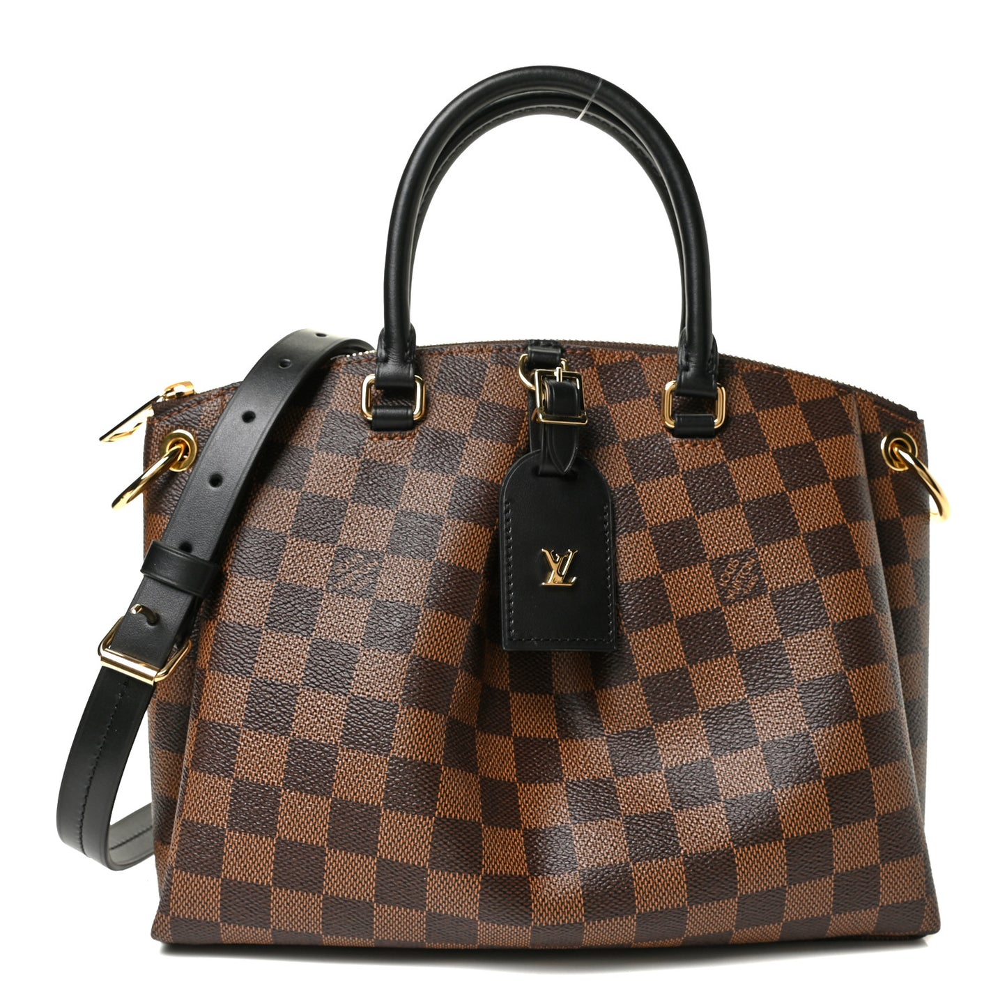 Damier Ebene Odeon Tote PM Black