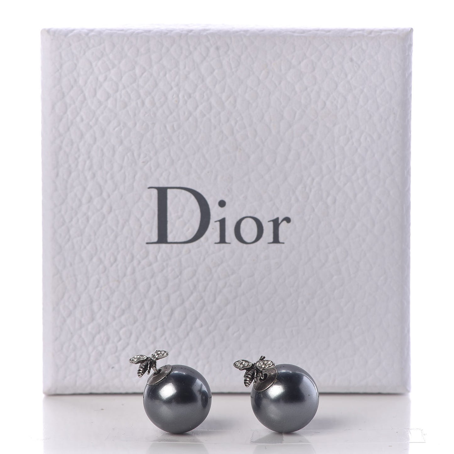 Mise En Dior Tribal Bee Earrings Grey