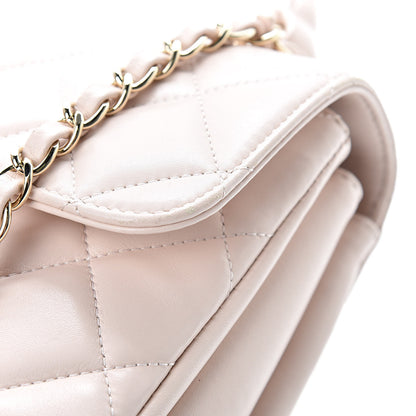 Chanel Lambskin Quilted Small Trendy CC Flap Dual Handle Bag Light Pink 17 of 17