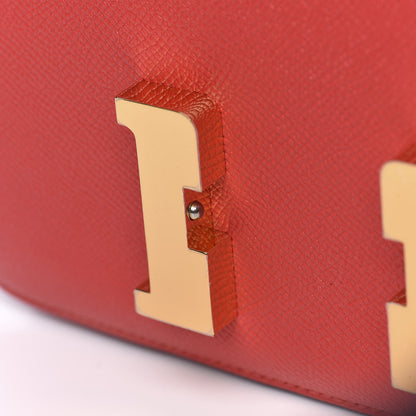 Hermes Epsom Constance 24 Rouge Tomate 17 of 22