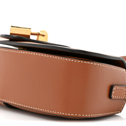 Celine Smooth Calfskin Tabou Clutch On Strap Tan 8 of 10