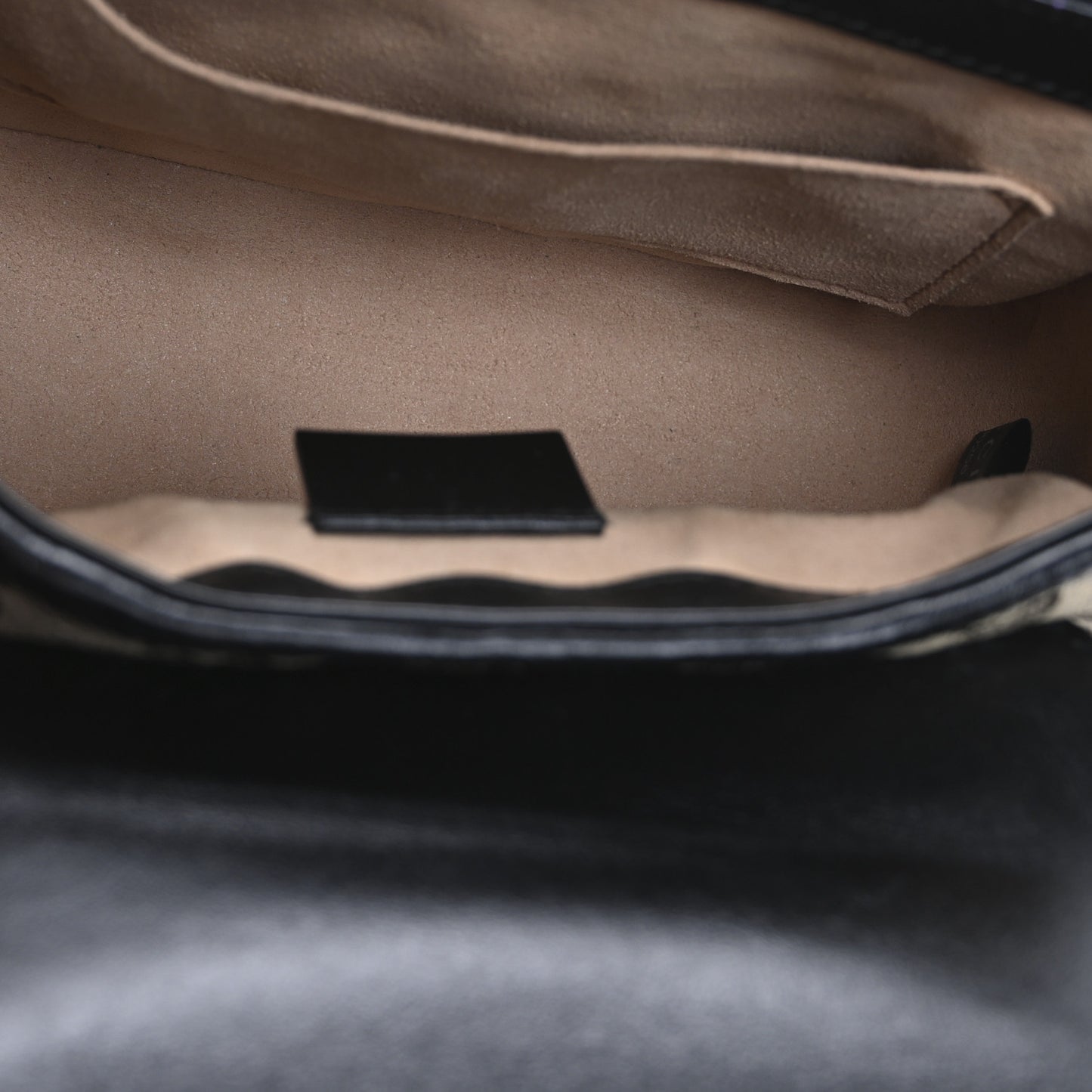 Monogram Azalea Calfskin Matelasse Diagonal Mini GG Marmont Top Handle Shoulder Bag Beige Ebony Black Beige Ebony Black