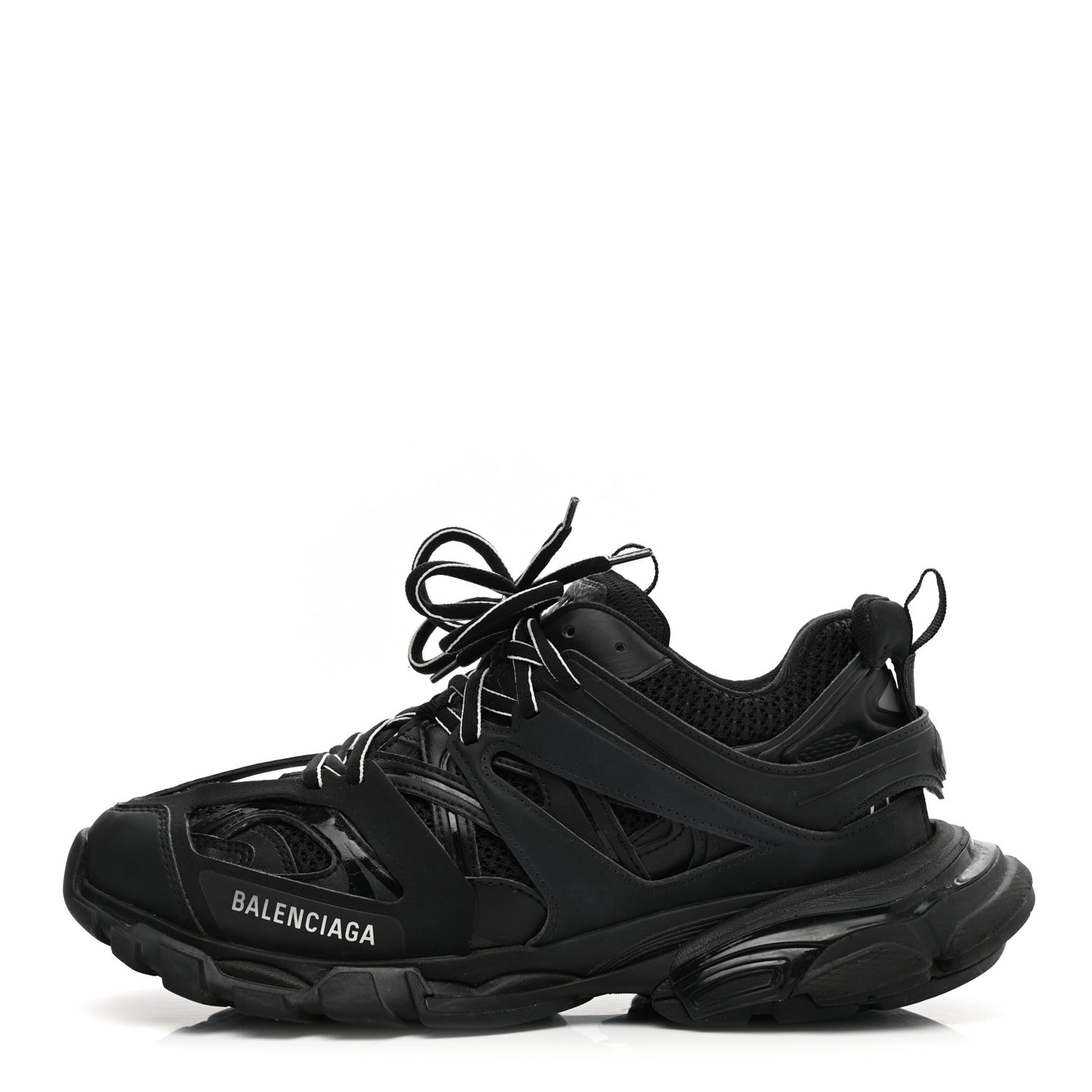 Mesh Nylon Mens Track Sneakers 42 Black