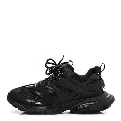 Balenciaga Mesh Nylon Mens Track Sneakers 42 Black 1 of 12
