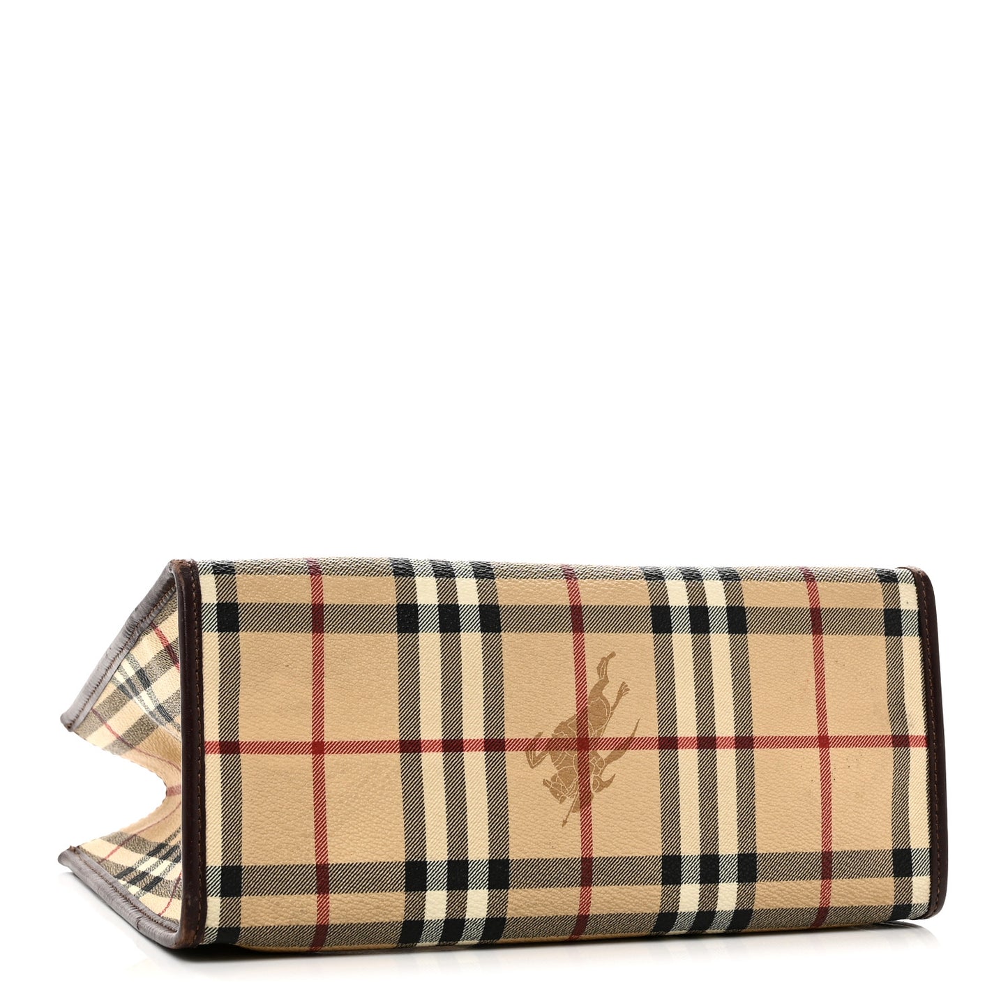 Haymarket Check Small Tote Brown