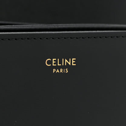 Celine Shiny Calfskin Medium Triomphe Black 8 of 12