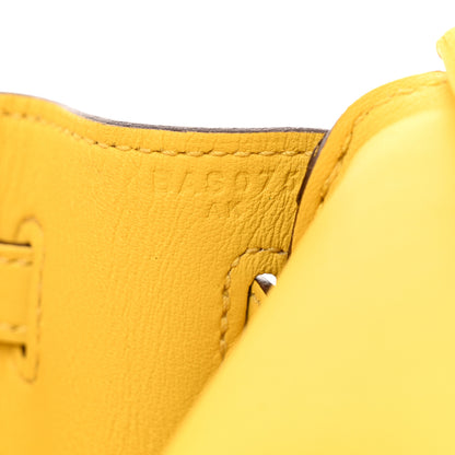 Hermes Swift Birkin 25 Jaune De Naples 7 of 12