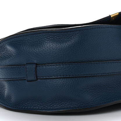 Chloe Calfskin Medium Marcie Round Crossbody Bag Navy 9 of 10