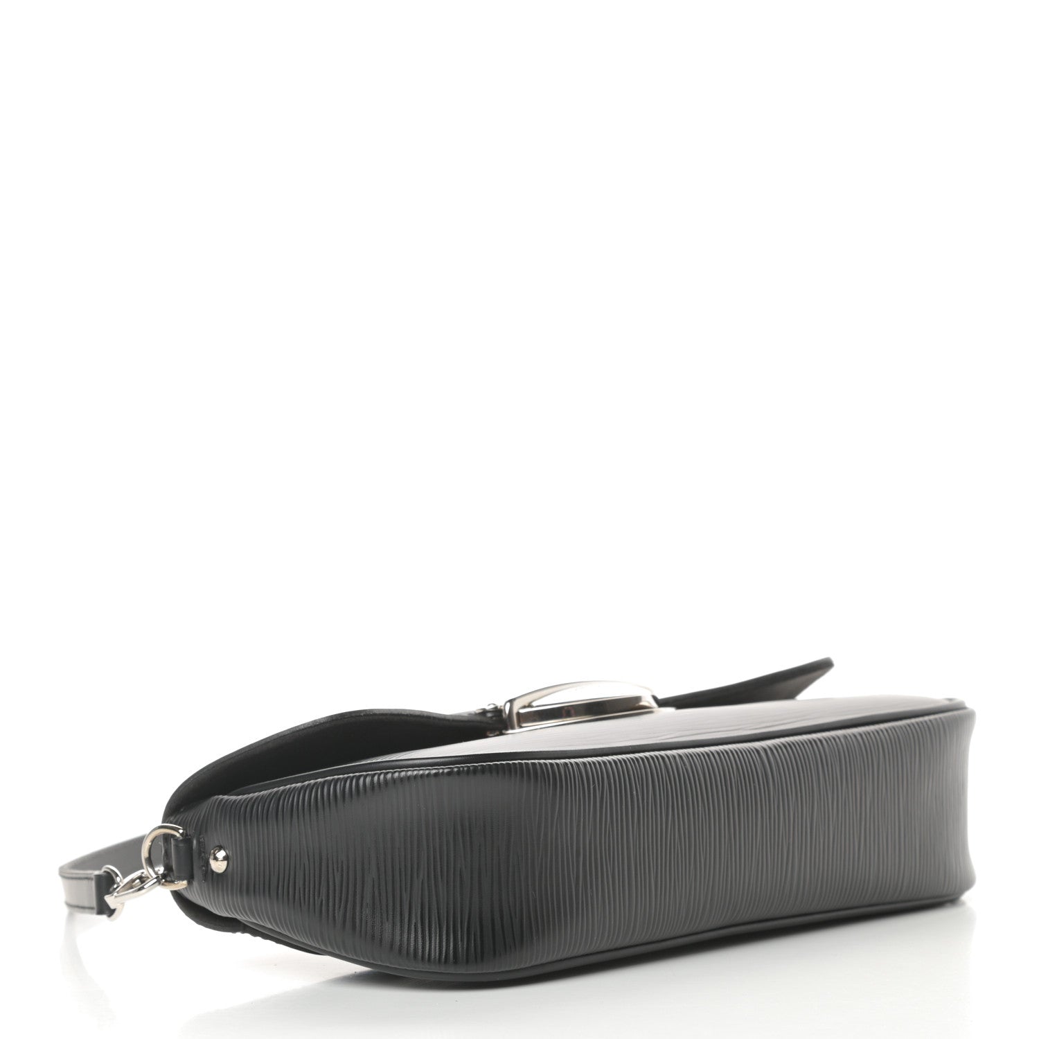 Louis Vuitton Epi Montaigne Clutch Black 4 of 10