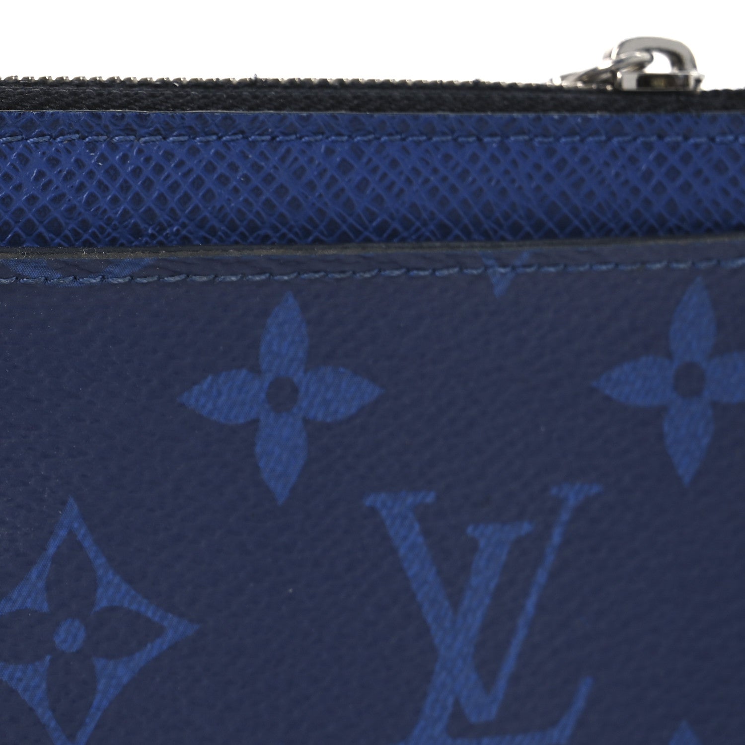 Louis Vuitton Taigarama Coin Card Holder Cobalt Blue 9 of 9