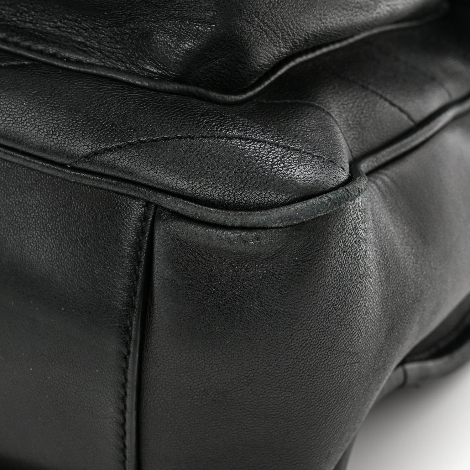 Saint Laurent Lambskin Matelasse Monogram Medium Niki Chain Satchel Black 13 of 15