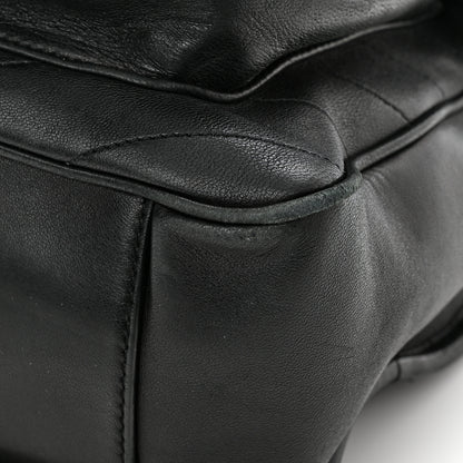 Saint Laurent Lambskin Matelasse Monogram Medium Niki Chain Satchel Black 13 of 15